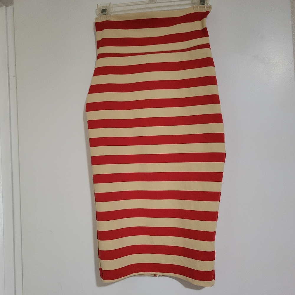 Bebe Striped Pencil Skirt Bundle